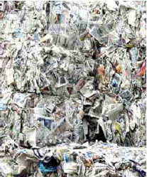 Carta riciclata: l'elemento principale 